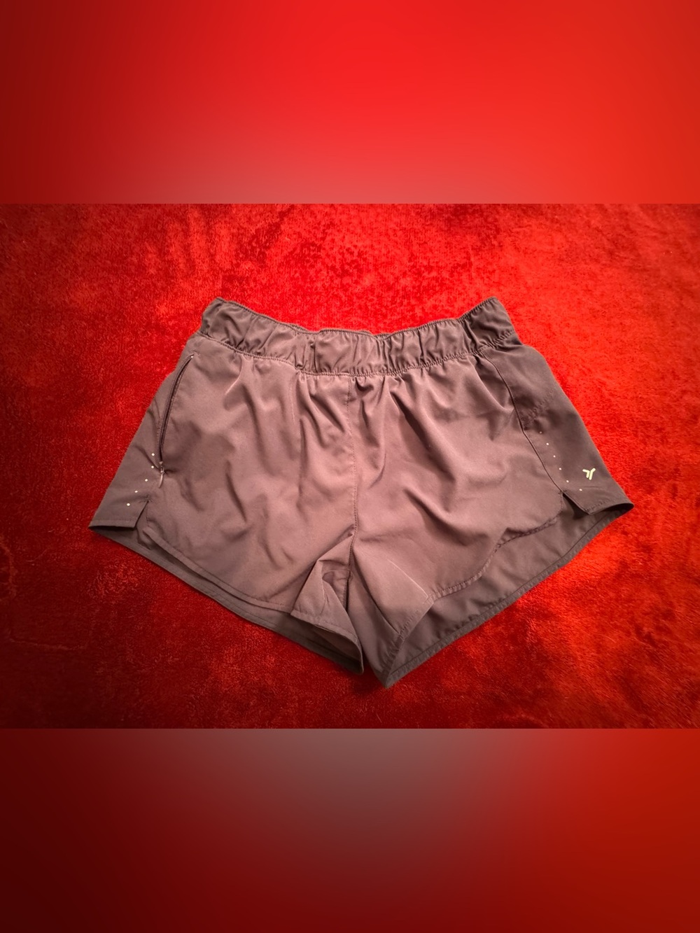 Active USA Women's Athletic Shorts - Charcoal